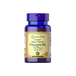 Puritans Pride Witamina D3 5000 iu 100 K