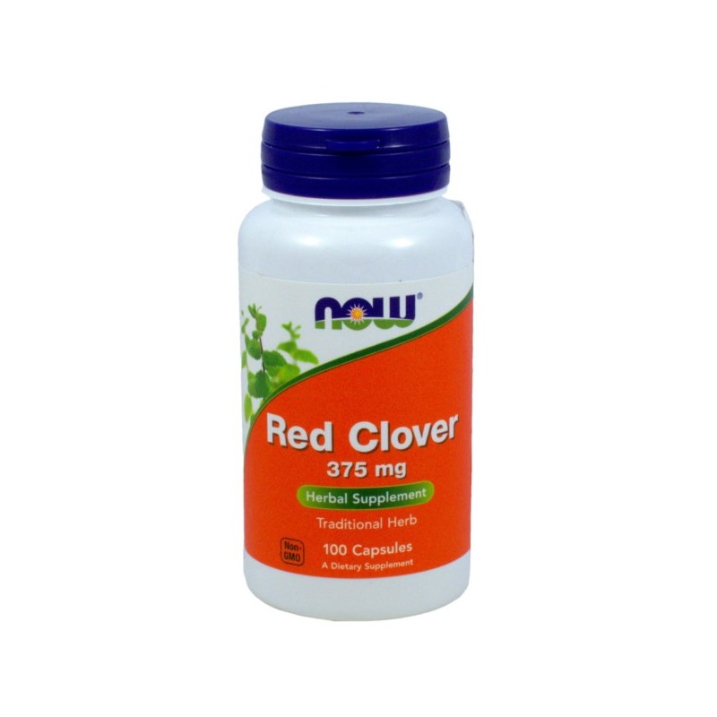 Now Foods Red Clover 375 Mg 100 K
