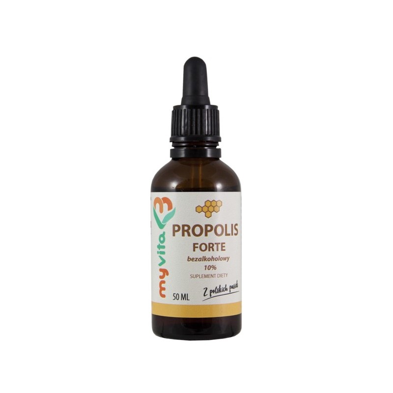 Myvita Propolis Bezalkoholowe Krople 10% 50 Ml