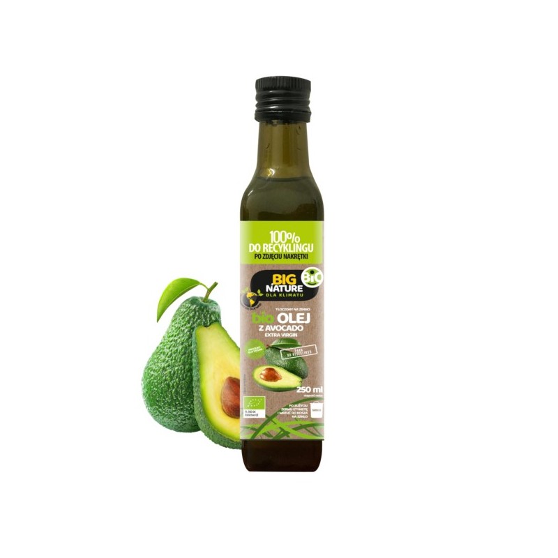 Big Nature Olej z avocado BIO  250 ml