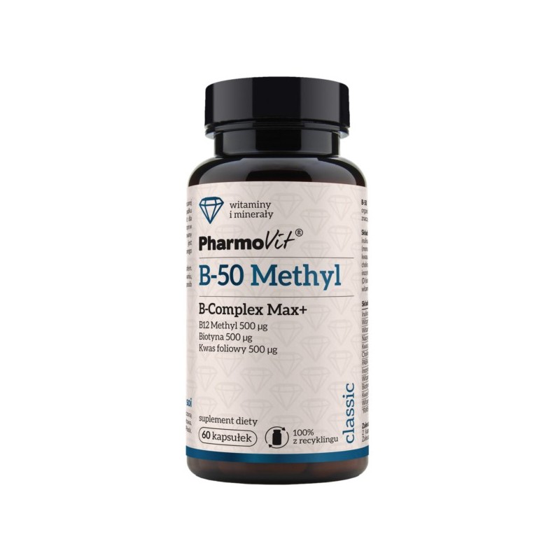 Pharmovit B-50 methyl B-Complex 60 kaps