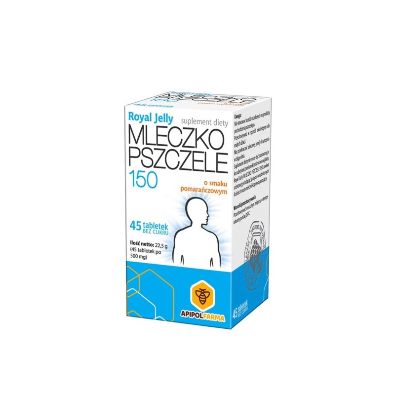 ApipolFarma Mleczko Pszczele 150 45 t.