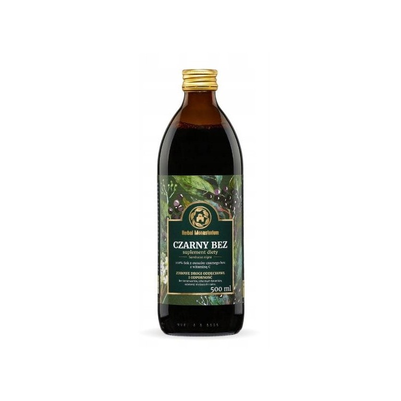 Herbal Monasterium Czarny Bez Sok 500 ml