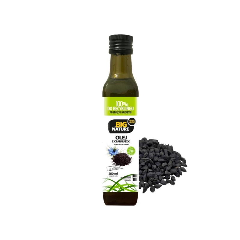 Big Nature Olej z czarnuszki 250 ml 100%