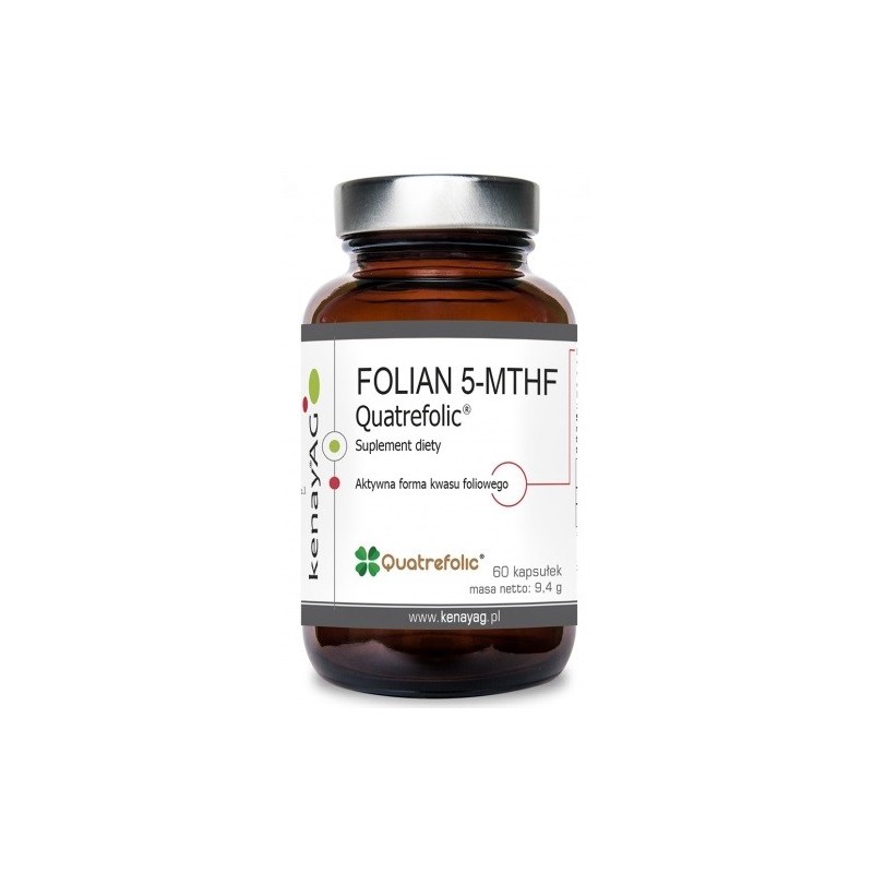 Kenay Folian 5-Mthf Quatrefolic 60 K układ nerwowy