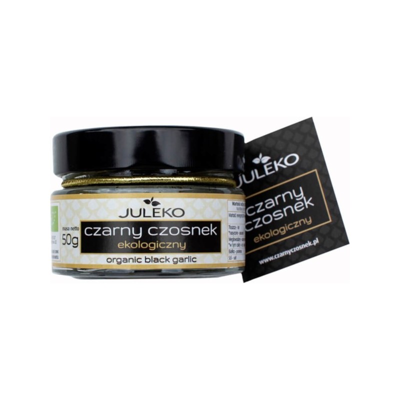 JULEKO Czarny Czosnek BIO 50 g