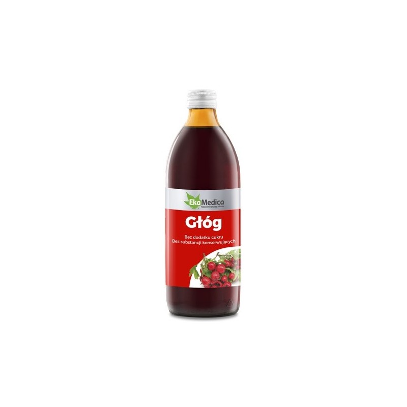 Ekamedica Głóg 0,5 L Sok 100%