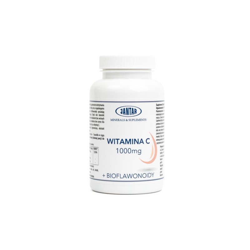 Jantar Witamina C 1000 Mg + Bioflawonoidy 90 Kaps.