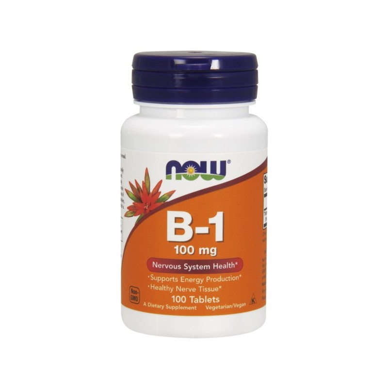 Now Foods Witamina B1 100 Mg 100 T