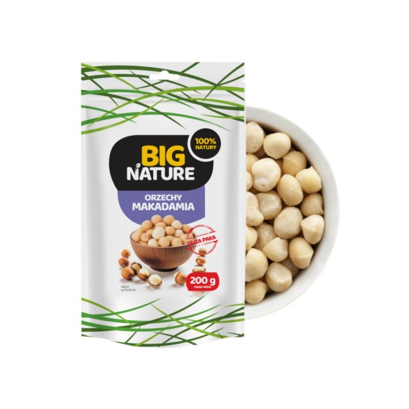 Big Nature Orzechy Macadamia 200 g
