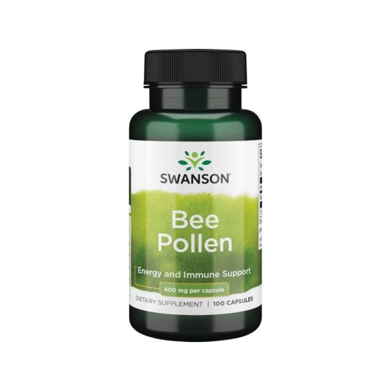 Swanson Bee Pollen Pyłek Pszczeli 400 Mg 100 K