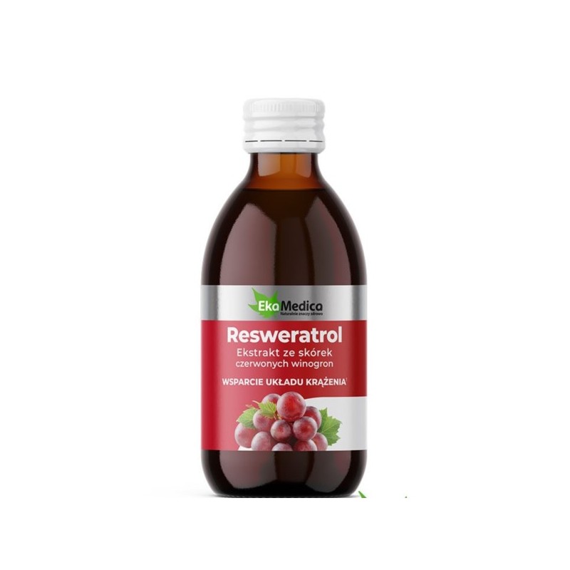Ekamedica Resweratrol 250 ml krążenie