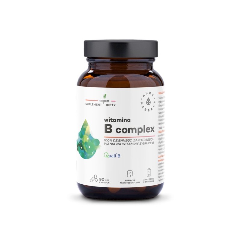 Aura Herbals Witamina B Complex 90 szt