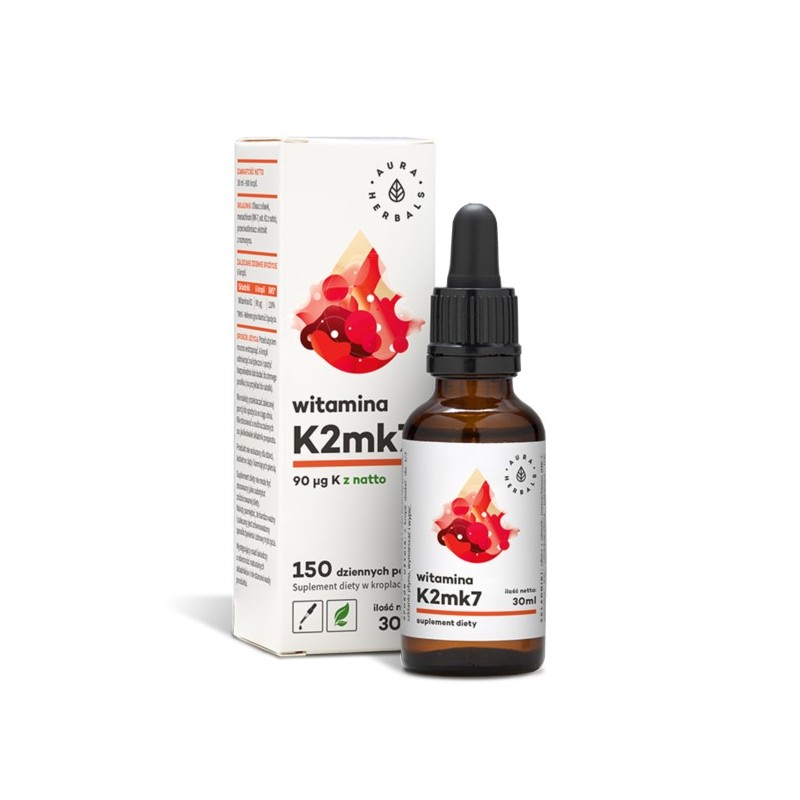 Aura Herbals Witamina K2 Mk7 30 ml