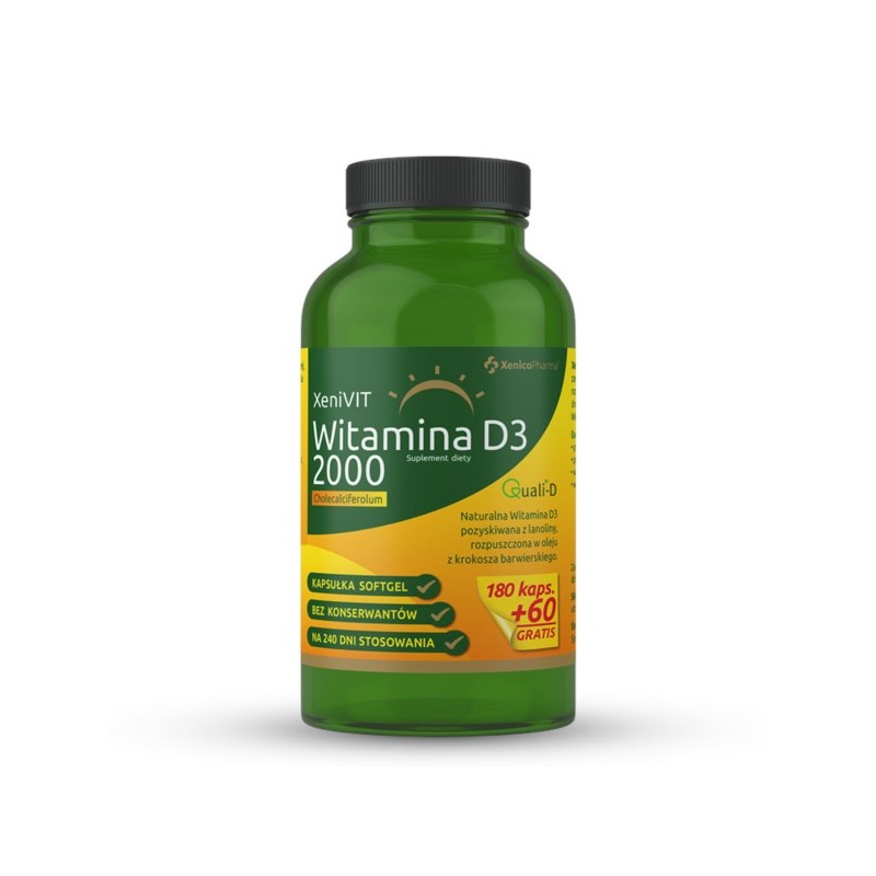 Xenicopharma Xenivit Witamina D 2000 240 K