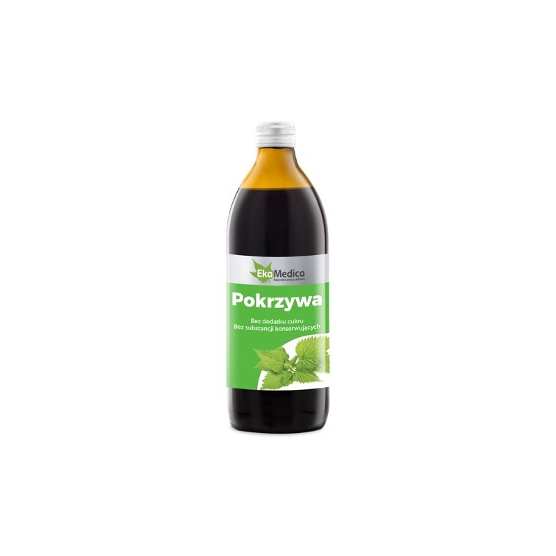 Ekamedica Pokrzywa 0,5 L Sok 100% 99,8%