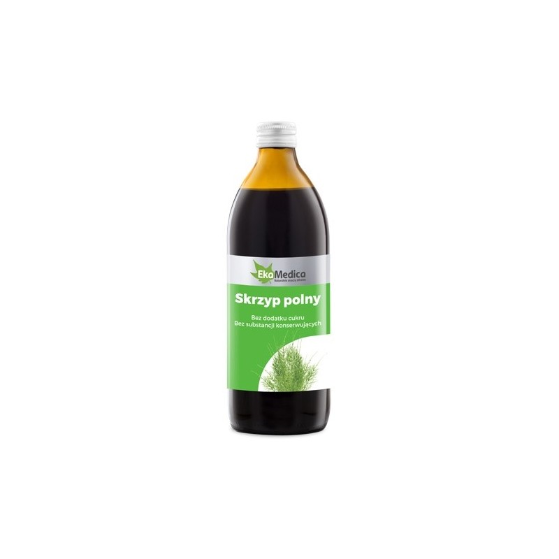 Ekamedica Skrzyp Polny 0,5L Wzmacnia Włosy