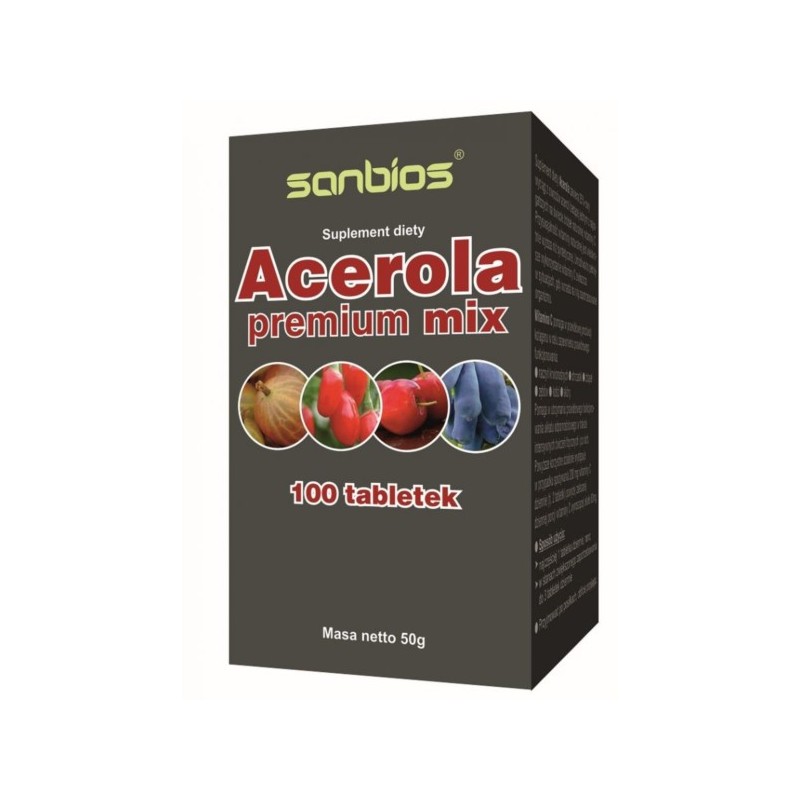 Sanbios Acerola Premium Mix 100 tab