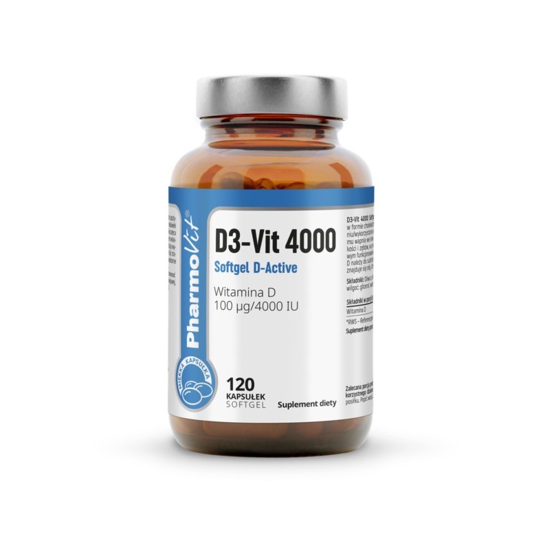 Pharmovit Witamina  D3 4000 120 k