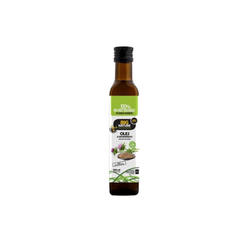 Big Nature Olej z ostropestu 500 ml 100%