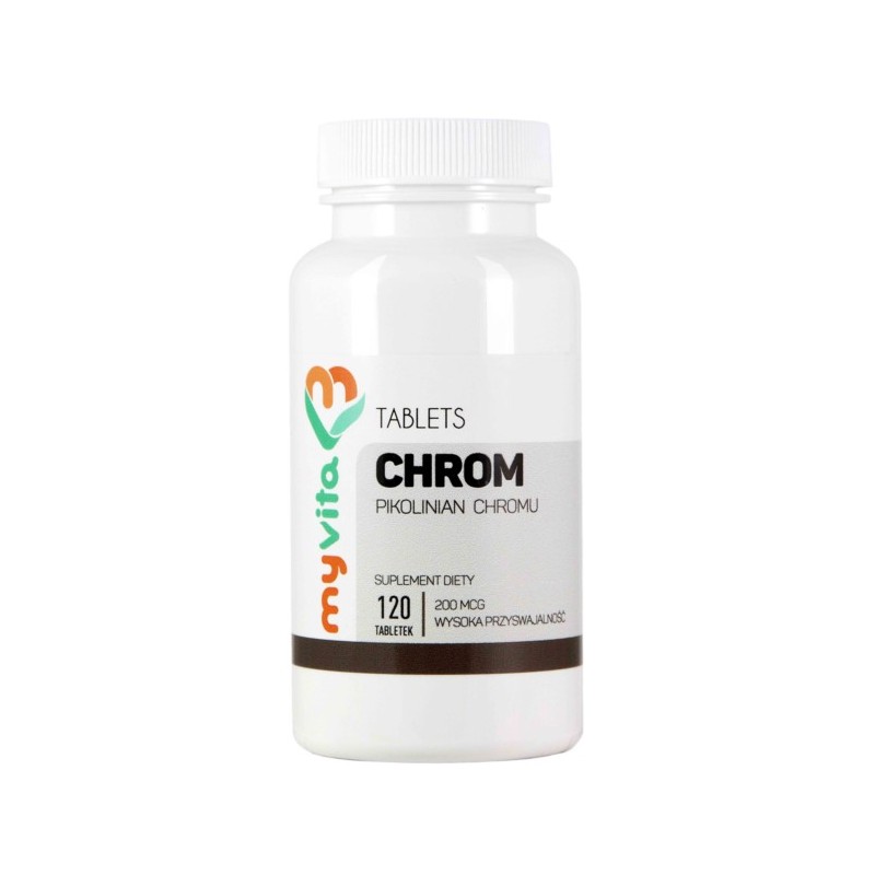 Myvita Chrom 200 Mcg 120 T