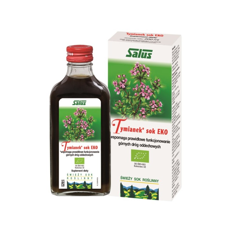 Salus Tymianek Sok Eko 200 Ml