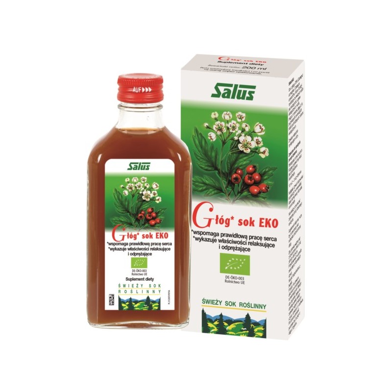 Salus Głóg Sok Eko 200 Ml