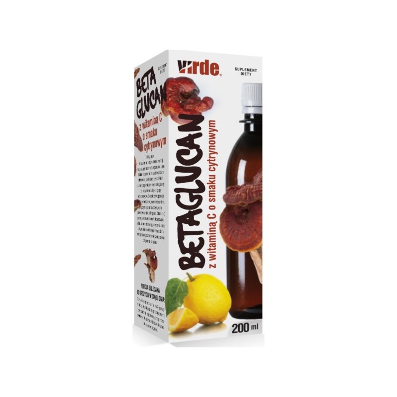 Virde Syrop Betaglucanowy 200 ml Odporność