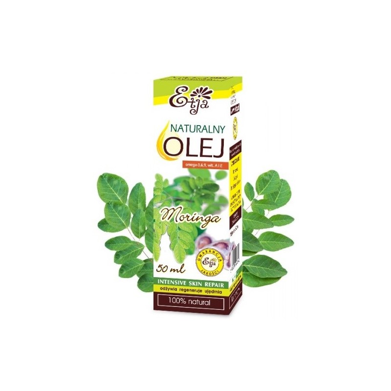Etja Olej Moringa 50Ml Opóźnia Procesy Starzenia
