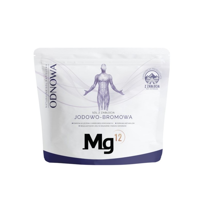 Mg12 Odnowa Sól jodowa -  bromowa 1 kg z Zabłocia
