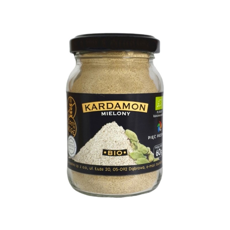 Pięć przemian Kardamon mielony 60 g bio