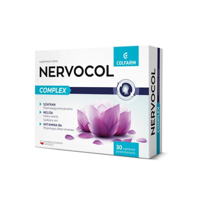 Colfarm Nervocol Complex 30 Tabl. Na Uspokojenie