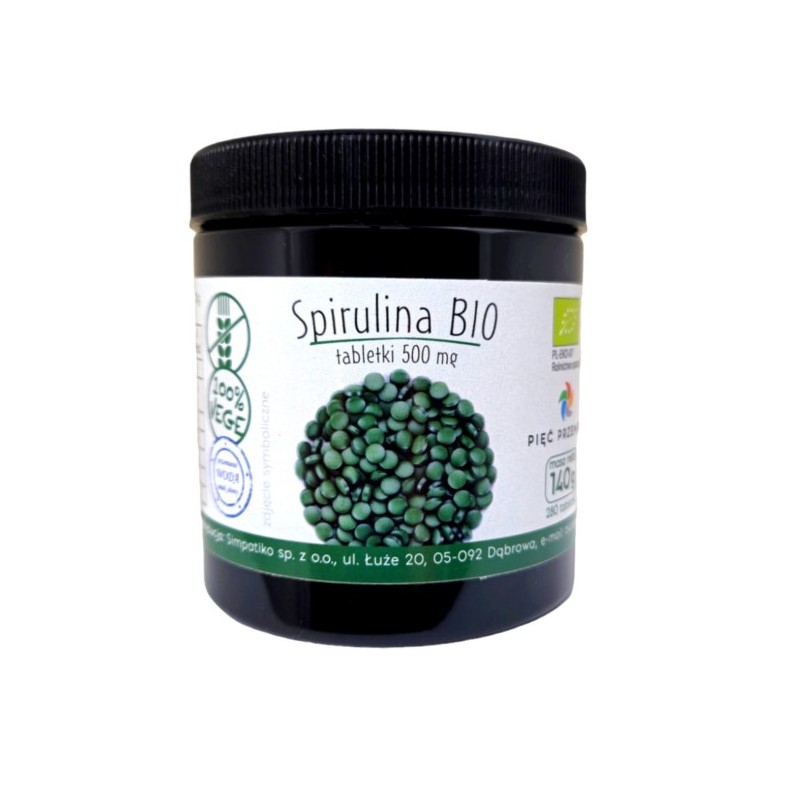 Pięć Przemian Spirulina Bio tabletki 140 g