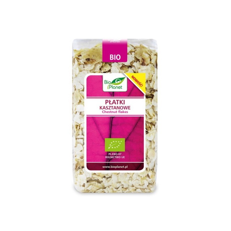 BIO PLANET Płatki kasztanowe BIO 200g