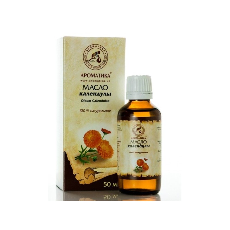 Ukraińskie Kosmetyki Olej Z Nagietka 50 Ml