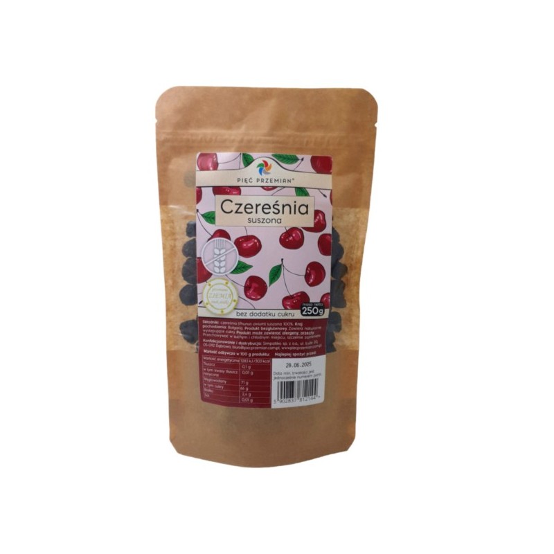 Pięć Przemian Czereśnia suszona 250 g