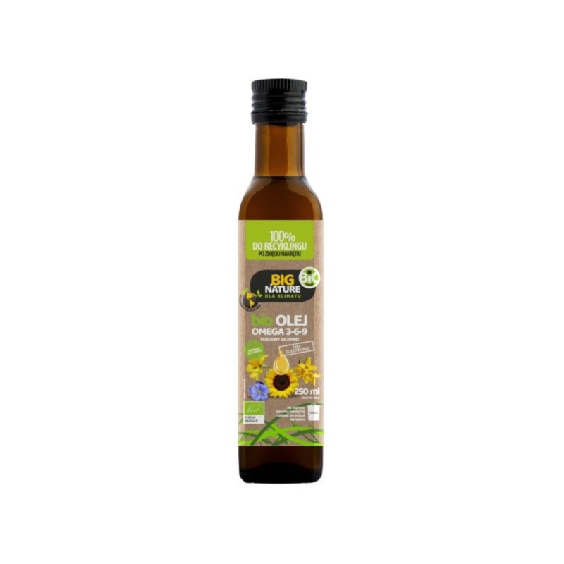 Big Nature Olej OMEGA 3-6-9 250 ml bio