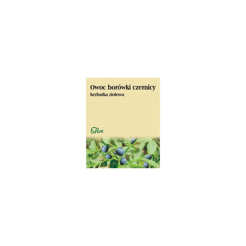Flos Owoc Borówki Czernicy 50G