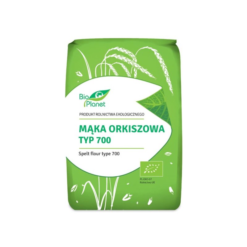 BIO PLANET Mąka orkiszowa typ 700 BIO 1kg