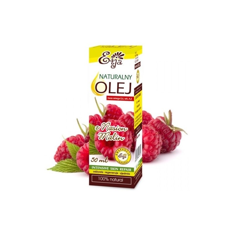 Etja Olej z nasion malin 50ml do skóry suchej