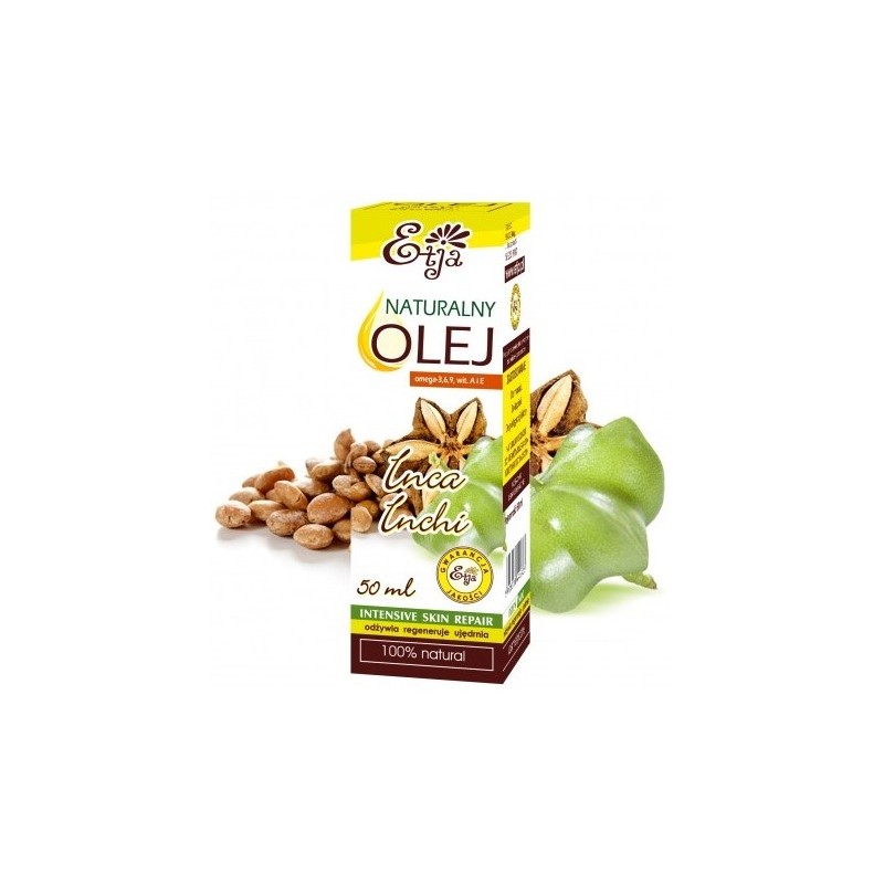 Etja Olej Inca Inchi 50Ml Opóźnia Oznaki Starzenia