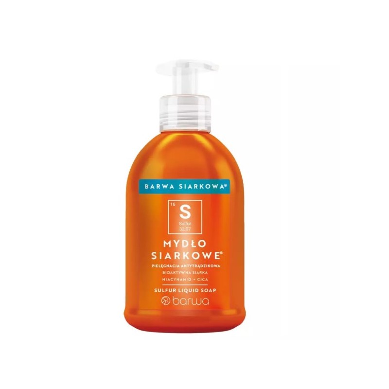 Barwa Siarkowe mydło w płynie 300 ml