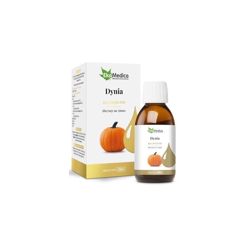 Ekamedica Olej Z Dyni 100Ml Wspiera Układ Moczowy
