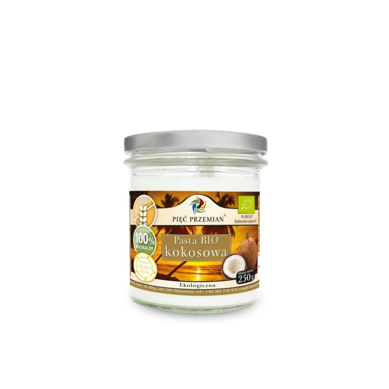 Pięć Przemian Pasta kokosowa BIO 250g