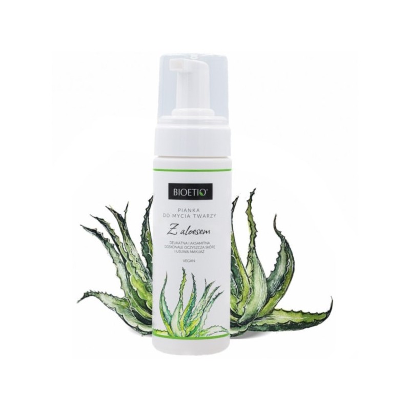 Bioetiq Pianka Do Mycia Twarzy Z Aloesem 150 Ml