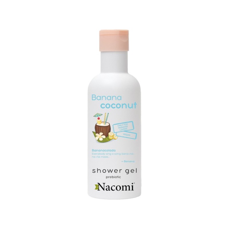 Nacomi Żel Pod Prysznic Banan i Kokos 300 Ml