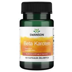 Swanson Beta caroten 10 000 Iu 100 K
