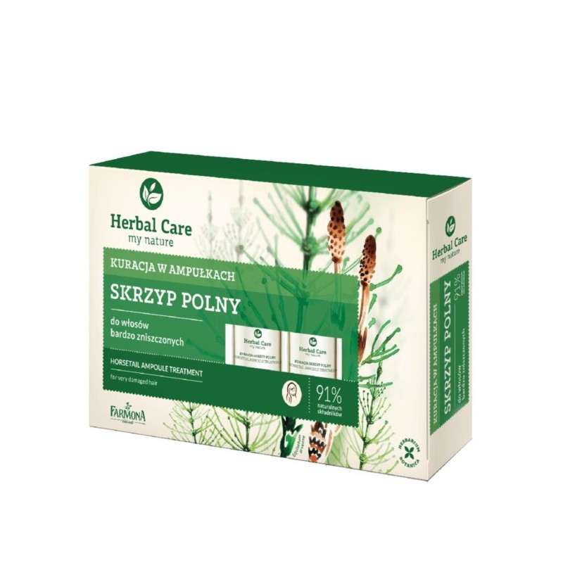 Herbal Care Kuracja w amp. 5 szt. wł zniszczone