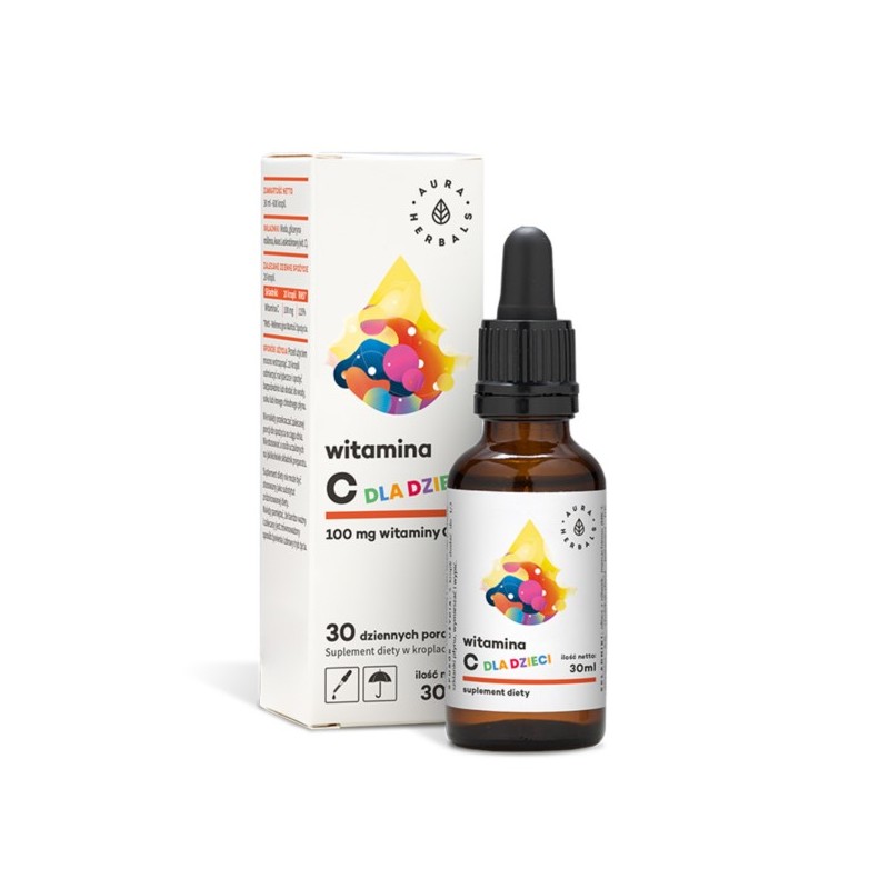 Aura Herbals Witamina C Dla Dzieci 30 ml