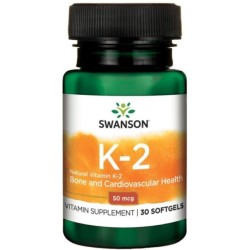 Swanson Witamina K2 Naturalna 50 Mcg 30 K